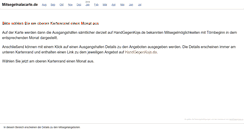 Desktop Screenshot of mitsegelnalacarte.de