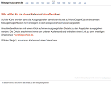 Tablet Screenshot of mitsegelnalacarte.de